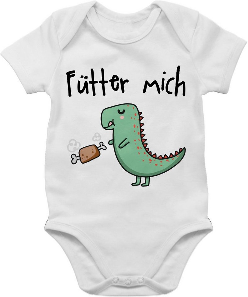Shirtracer Shirtbody Fütter mich Strampler Baby Mädchen & Junge von Shirtracer