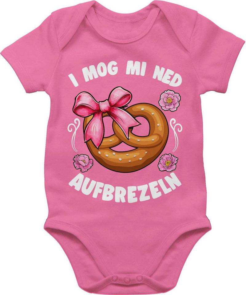 Shirtracer Shirtbody I mog mi ned aufbrezeln Mode für Oktoberfest Baby Outfit von Shirtracer