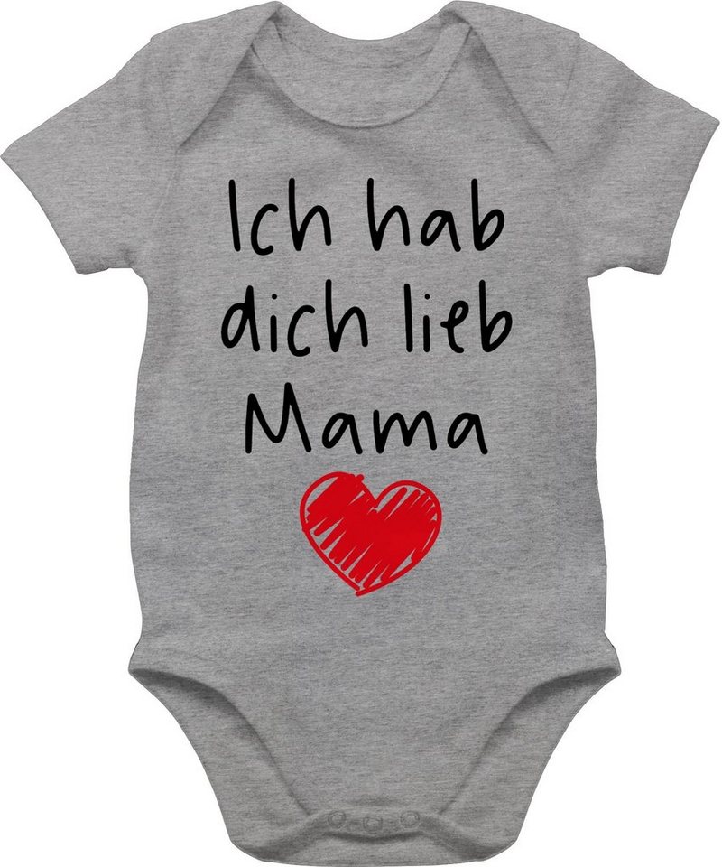 Shirtracer Shirtbody Ich hab dich lieb Mama Mama von Shirtracer
