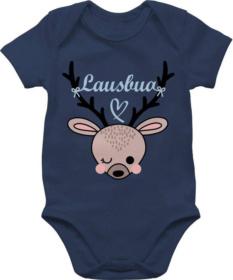 Shirtracer Shirtbody Lausbua Reh Mode für Oktoberfest Baby Outfit von Shirtracer