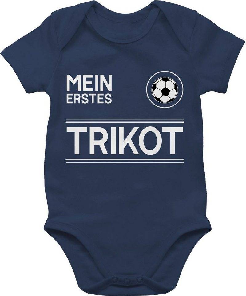 Shirtracer Shirtbody Mein erstes Trikot - weiß 2026 Fussball WM Fanartikel Baby von Shirtracer