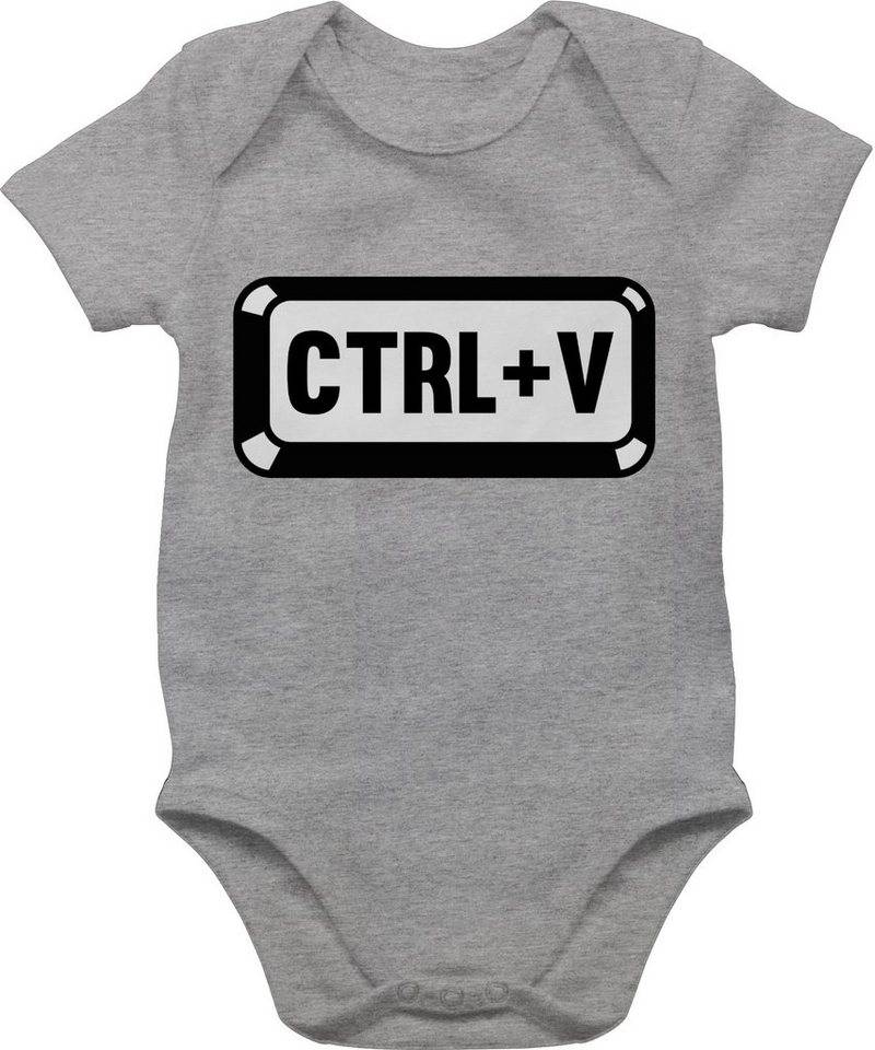 Shirtracer Shirtbody Papa/Mama - Baby copy - CTRL+V Partner-Look Familie Baby von Shirtracer