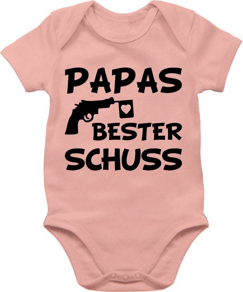 Shirtracer Shirtbody Papas bester Treffer Geschenk Vatertag Baby von Shirtracer