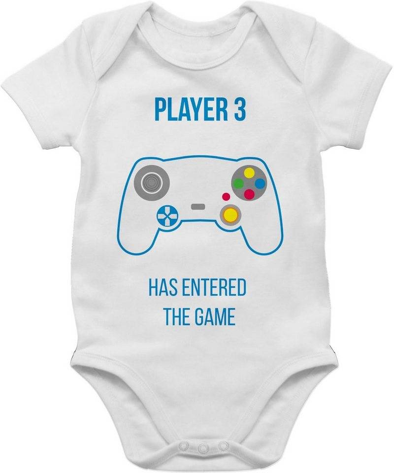 Shirtracer Shirtbody Player 3 has entered the game Controller weiß Aktuelle Trends Baby von Shirtracer