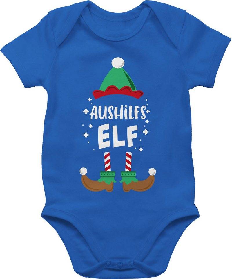 Shirtracer Shirtbody Weihnachten Aushilfs-Elf I Weihnachtself I Weihnachts Elf I Christmas Weihnachten Kleidung Baby von Shirtracer