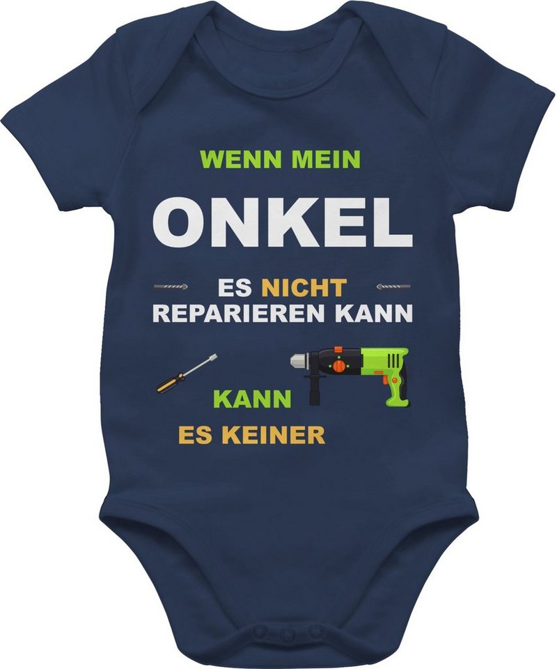 Shirtracer Shirtbody Wenn mein Onkel es nicht reparieren kann kann es keiner Strampler Baby Mädchen & Junge von Shirtracer