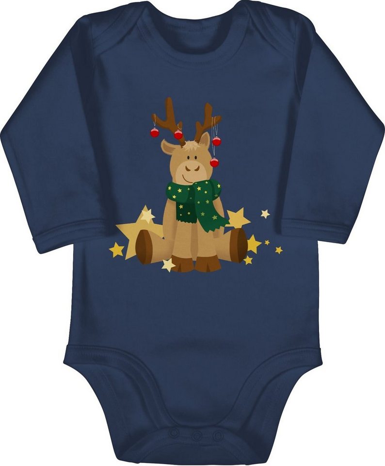 Shirtracer Shirtbody süßer Elch Weihnachten Kleidung Baby von Shirtracer
