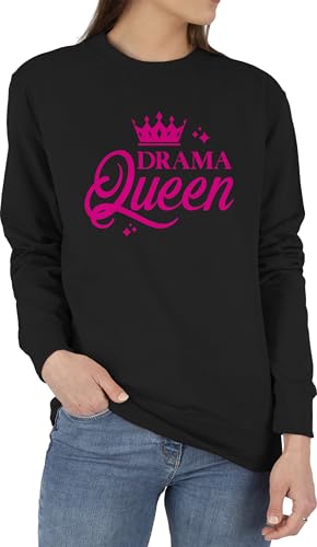 Shirtracer Sweater Pullover Sweatshirt Herren Damen - Frauen Geschenk - Drama Queen - XL - Schwarz - typisch Frau Freundin Sweat dramaqueen Shirtracer Sweater Pullover Sweatshirt Herren Damen - Frauen Geschenk - Drama Queen - XL - Schwarz - typisch Frau Freundin Sweat dramaqueen von Shirtracer