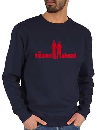 Shirtracer Sweater Pullover Sweatshirt Herren Damen - JGA Junggesellenabschied Männer - Männerabend - XXL - Dunkelblau - jungesellenabschied jungesselnabschied Polterabend Hen Party poltern von Shirtracer