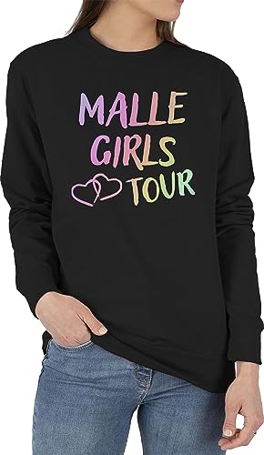 Shirtracer Sweater Pullover Sweatshirt Herren Damen - Malle Girls Tour Mallorca Tour Mädels Malle Party Mädchen Urlaub - XL - Schwarz Shirtracer Sweater Pullover Sweatshirt Herren Damen - Malle Girls Tour Mallorca Tour Mädels Malle Party Mädchen Urlaub - XL - Schwarz von Shirtracer