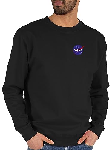 Shirtracer Sweater Pullover Sweatshirt Herren Damen - Weltall - NASA Logo Space X Merchandise Weltraum - XXL - Schwarz - Pulli Shirtracer Sweater Pullover Sweatshirt Herren Damen - Weltall - NASA Logo Space X Merchandise Weltraum - XXL - Schwarz - Pulli von Shirtracer