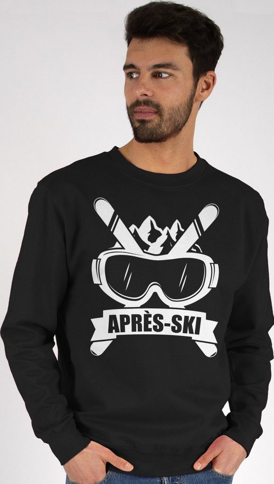 Shirtracer Sweatshirt Après-Ski Skibrille (1-tlg) Apres Ski Party von Shirtracer