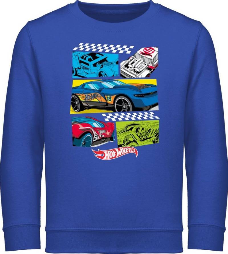 Shirtracer Sweatshirt Comic Rennautos Hot Wheels Mädchen von Shirtracer
