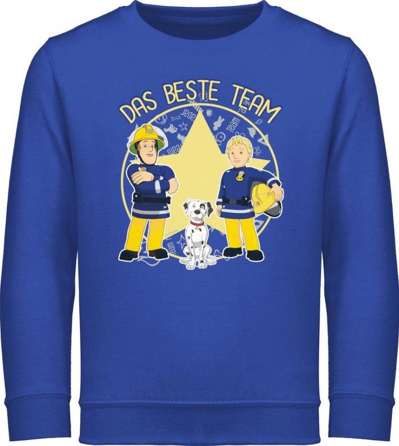 Shirtracer Sweatshirt Das beste Team - Sam, Penny & Schnuffi Feuerwehrmann Sam Mädchen von Shirtracer