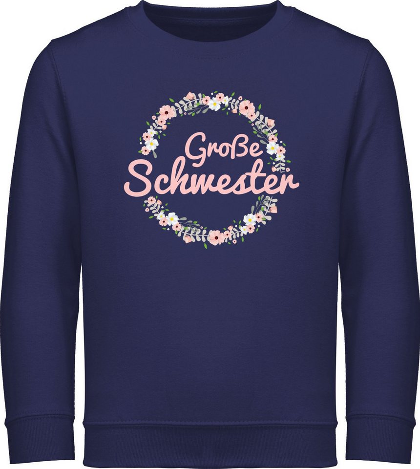 Shirtracer Sweatshirt Große Schwester - rosa Große Schwester von Shirtracer