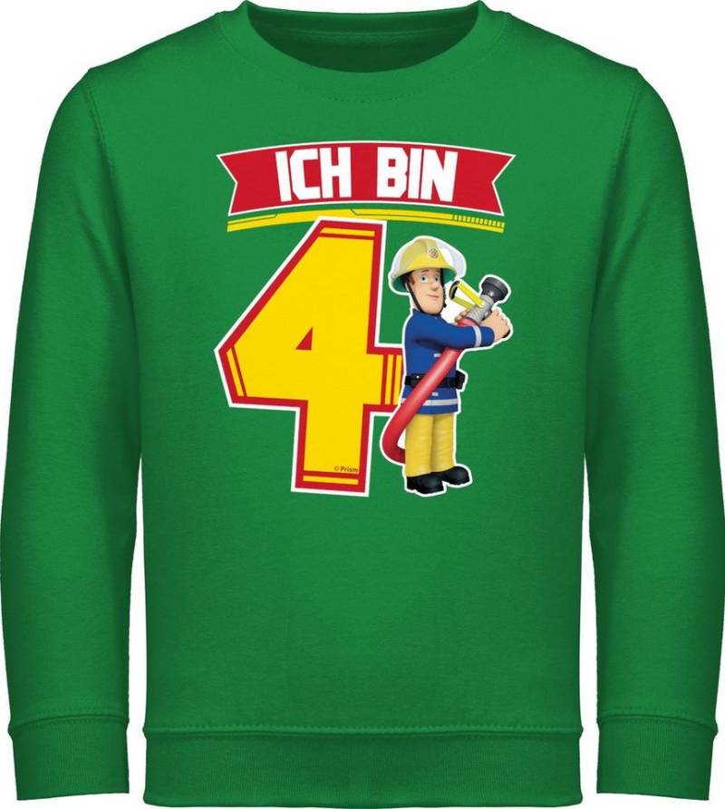Shirtracer Sweatshirt Ich bin 4 - Sam Feuerwehrmann Sam Mädchen von Shirtracer
