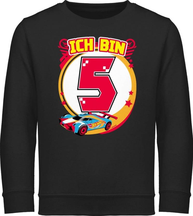 Shirtracer Sweatshirt Ich bin 5 - Rennauto Hot Wheels Mädchen von Shirtracer