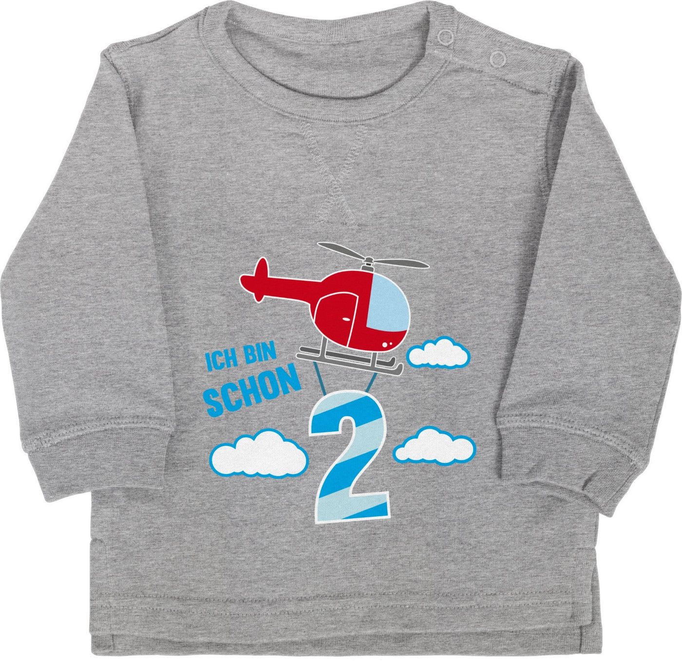 Shirtracer Sweatshirt Ich bin schon zwei Hubschrauber 2. Geburtstag Shirtracer Sweatshirt Ich bin schon zwei Hubschrauber 2. Geburtstag von Shirtracer