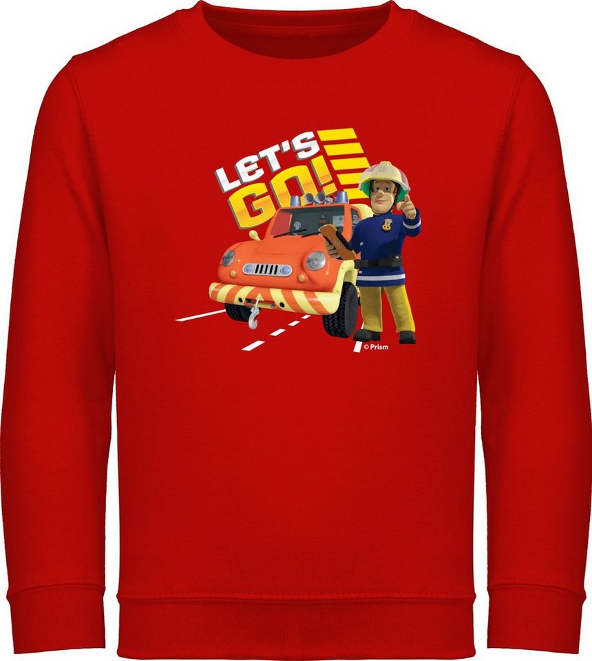 Shirtracer Sweatshirt Let's Go! Venus Feuerwehrmann Sam Jungen von Shirtracer