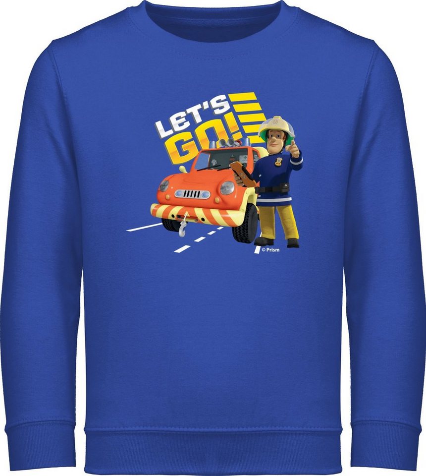Shirtracer Sweatshirt Let's Go! Venus Feuerwehrmann Sam Jungen von Shirtracer