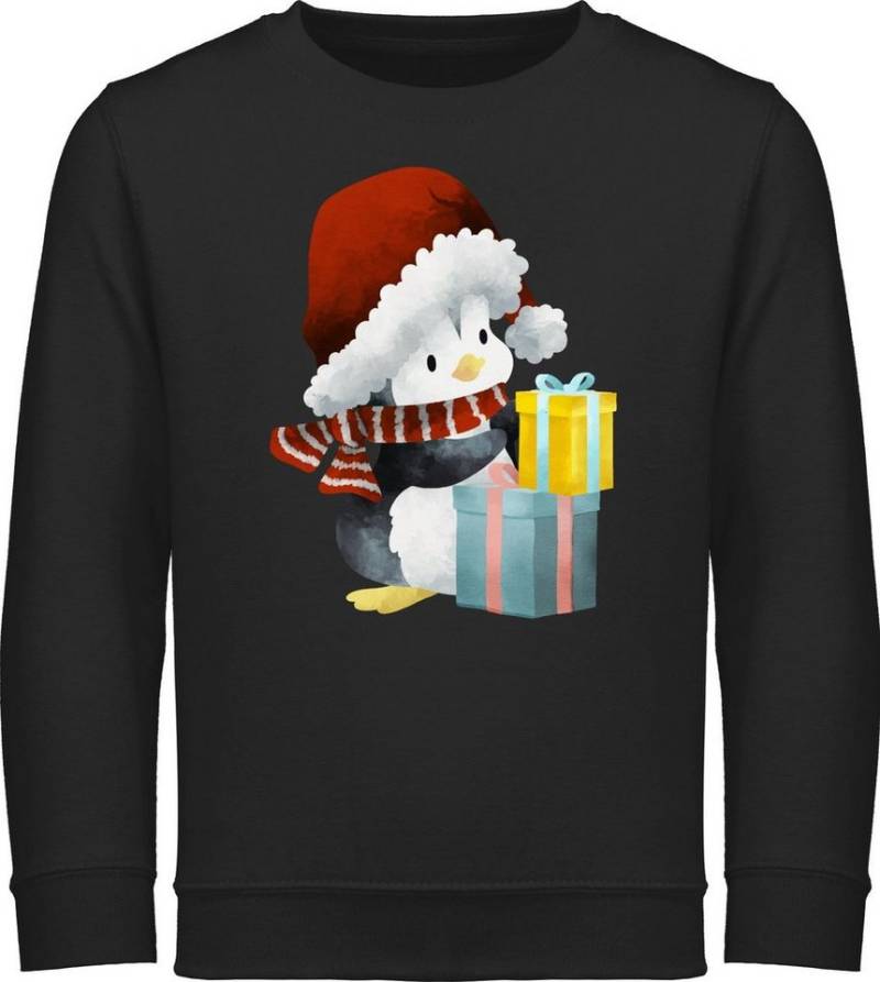 Shirtracer Sweatshirt Pinguin Weihnachten Weihnachten Kleidung Kinder von Shirtracer