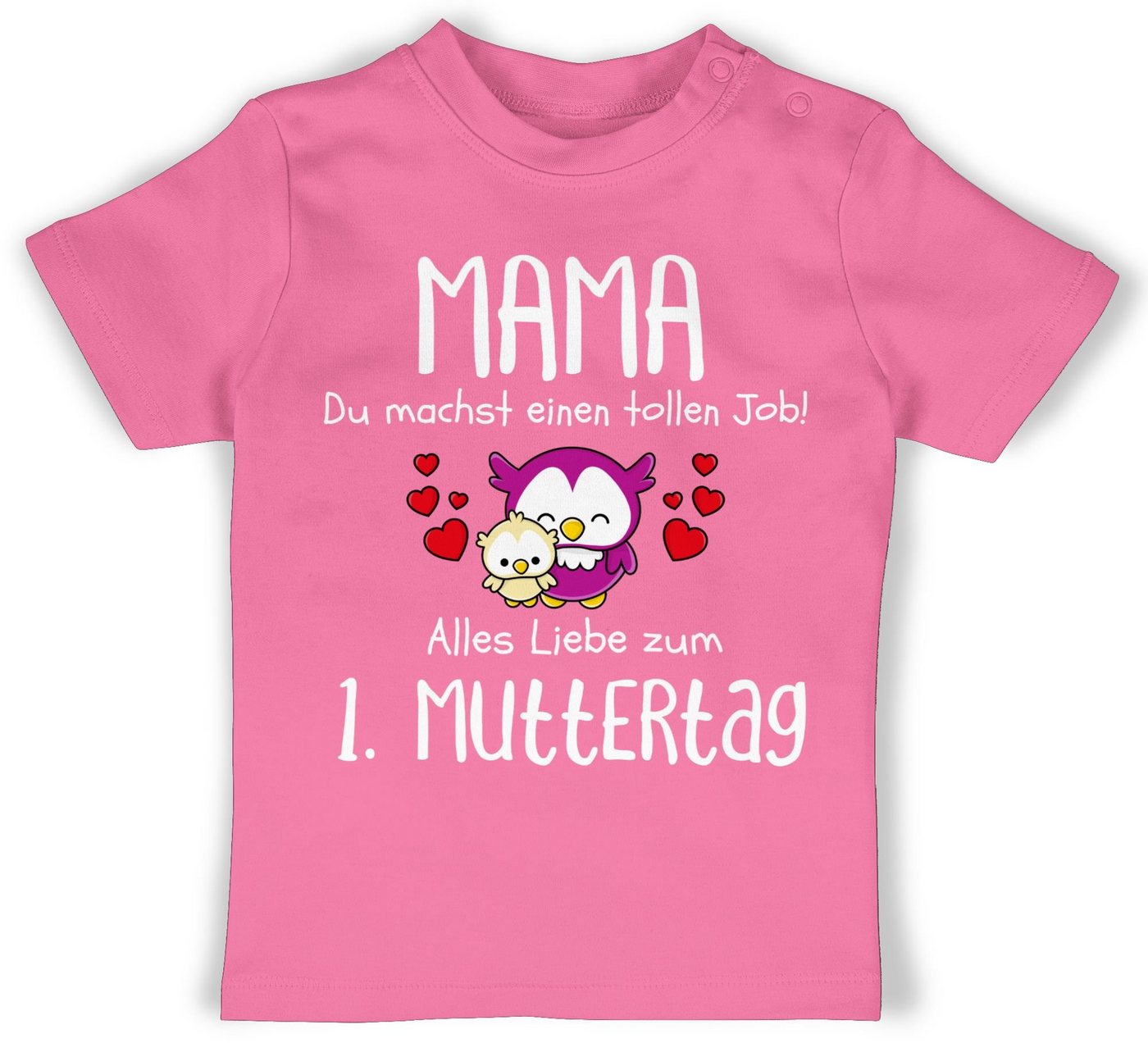 Shirtracer T-Shirt 1. Muttertag I Mama du machst einen tollen Job Muttertagsgeschenk Shirtracer T-Shirt 1. Muttertag I Mama du machst einen tollen Job Muttertagsgeschenk von Shirtracer