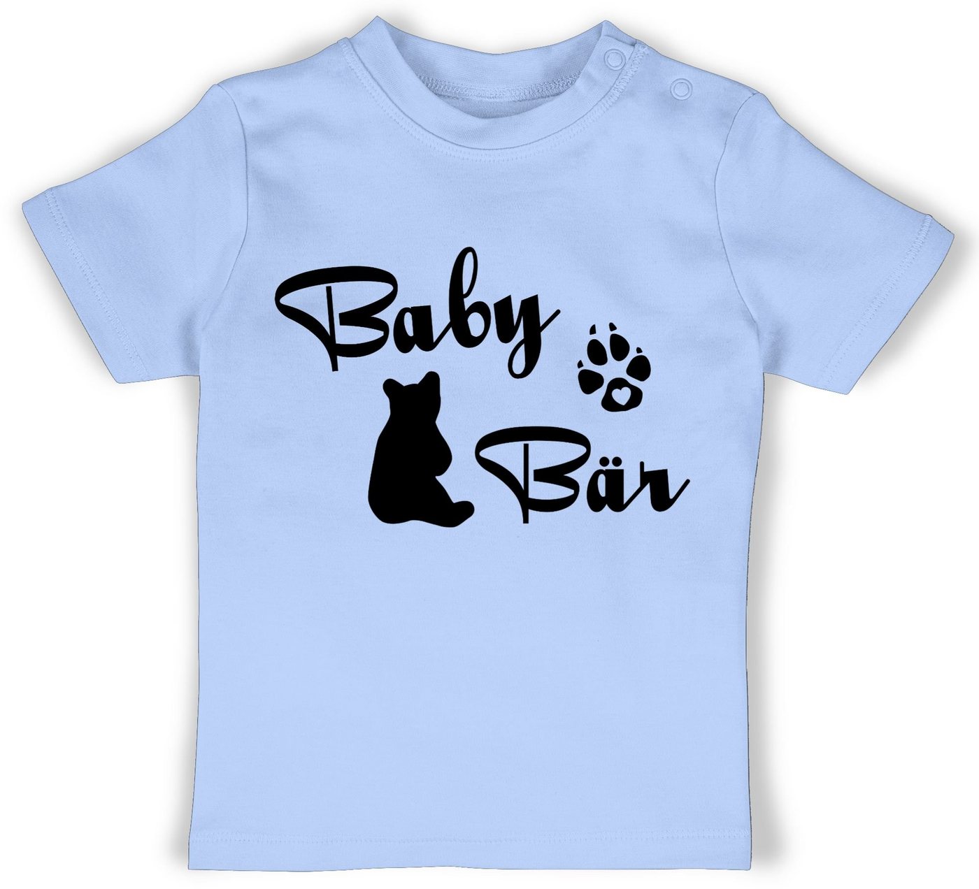 Shirtracer T-Shirt Baby Bär Lettering Strampler Baby Mädchen & Junge von Shirtracer