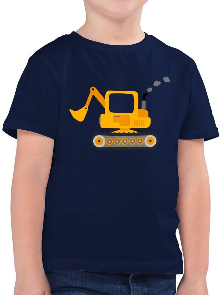 Shirtracer T-Shirt Bagger (1-tlg) Kinder Fahrzeuge von Shirtracer