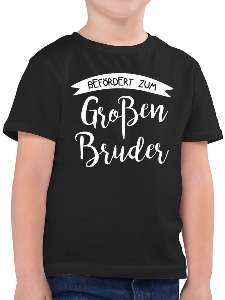 Shirtracer T-Shirt Befördert zum großen Bruder Großer Bruder von Shirtracer