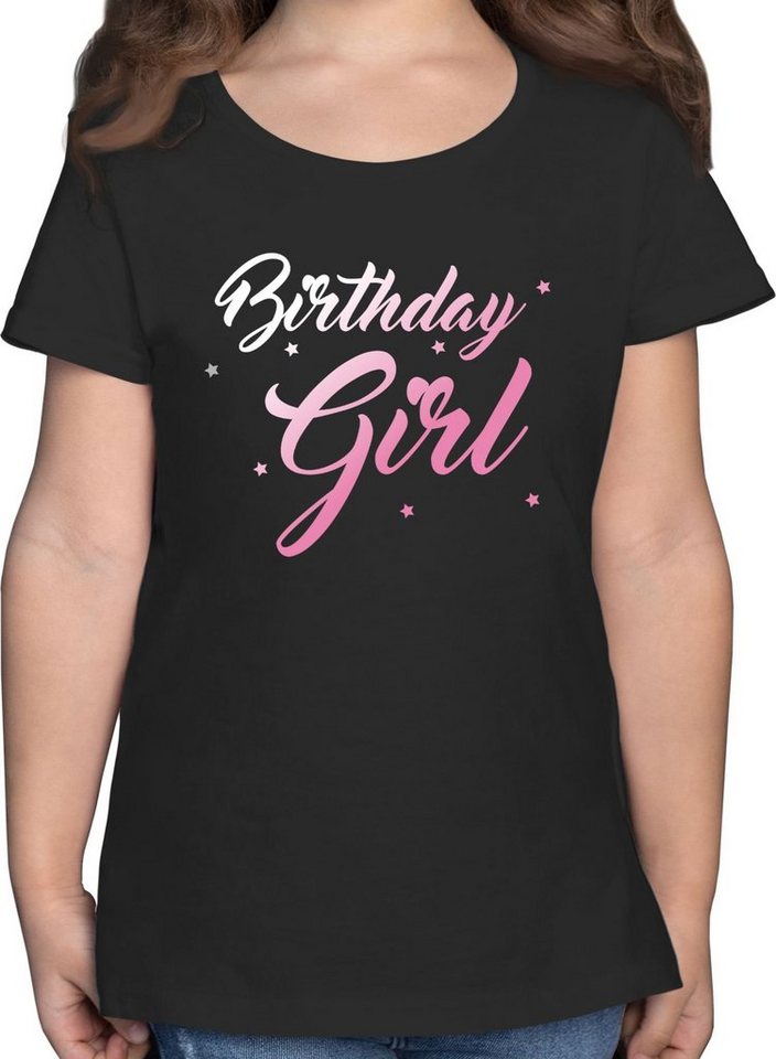 Shirtracer T-Shirt Birthday Girl Geburtstag Geschenk Kinder von Shirtracer