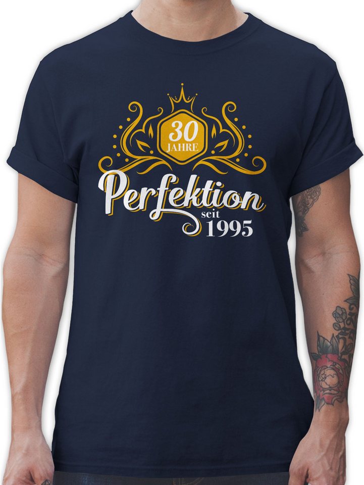Shirtracer T-Shirt Dreißig Jahre Perfektion 1995 30. Geburtstag von Shirtracer