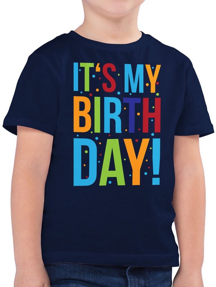 Shirtracer T-Shirt It's my Birthday! (1-tlg) Geburtstag Geschenk Kinder von Shirtracer