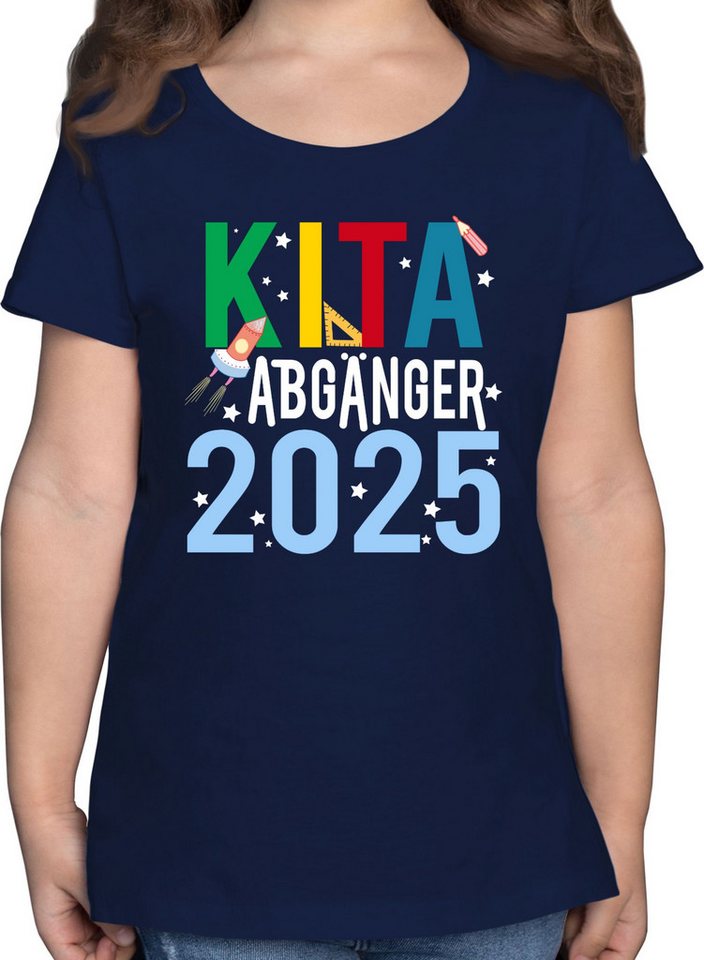 Shirtracer T-Shirt Kita Abgänger 2025 II Einschulung Mädchen von Shirtracer