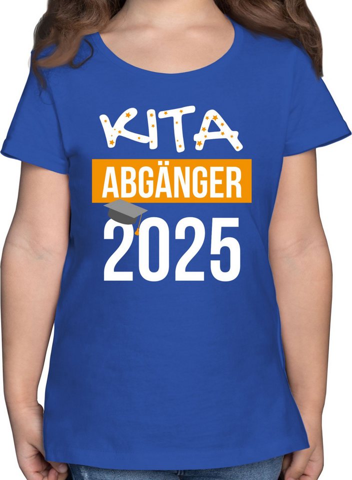 Shirtracer T-Shirt Kita Abgänger 2025 Einschulung Mädchen von Shirtracer