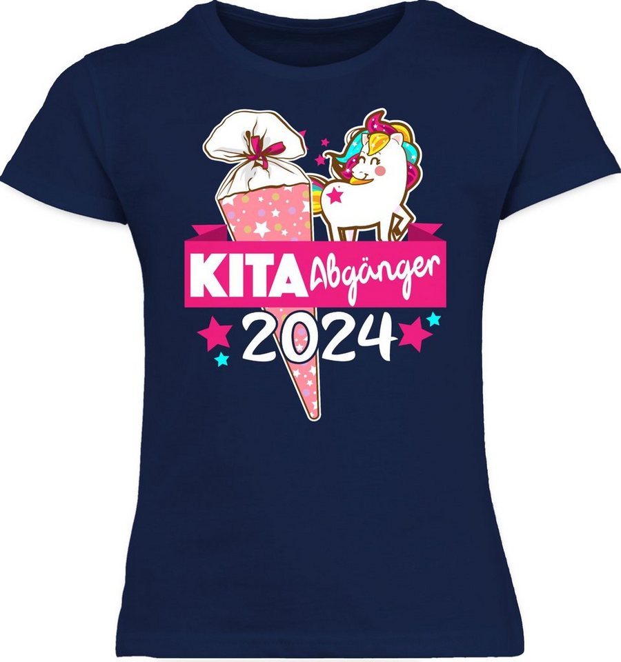 Shirtracer T-Shirt Kita Abgänger 2024 - Einschulung Mädchen von Shirtracer