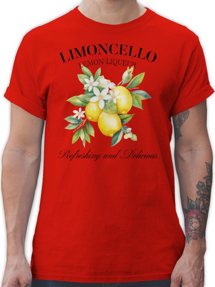 Shirtracer T-Shirt Limoncello Refreshing and Delicious I Limoncello Geschenk Limoncello L Party & Alkohol Herren Shirtracer T-Shirt Limoncello Refreshing and Delicious I Limoncello Geschenk Limoncello L Party & Alkohol Herren von Shirtracer