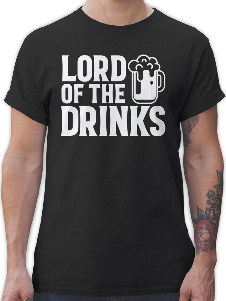 Shirtracer T-Shirt Lord of the Drinks - St. Patricks Day St. Patricks Day von Shirtracer