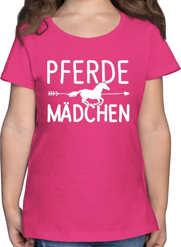 Shirtracer T-Shirt Pferde Mädchen - Pferdemädchen Pferd Shirtracer T-Shirt Pferde Mädchen - Pferdemädchen Pferd von Shirtracer