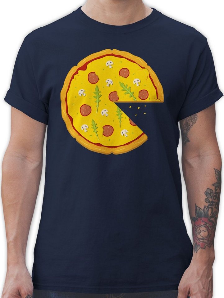 Shirtracer T-Shirt Pizza Partner Teil 1 Partner-Look Pärchen Herren von Shirtracer