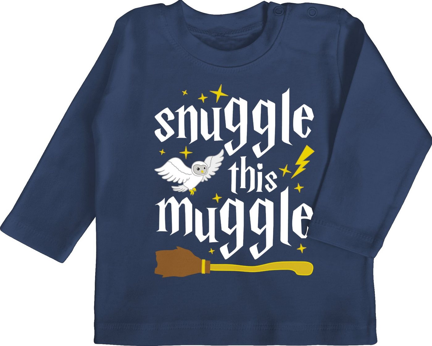 Shirtracer T-Shirt Snuggle This Muggle Harry Strampler Baby Mädchen & Junge von Shirtracer