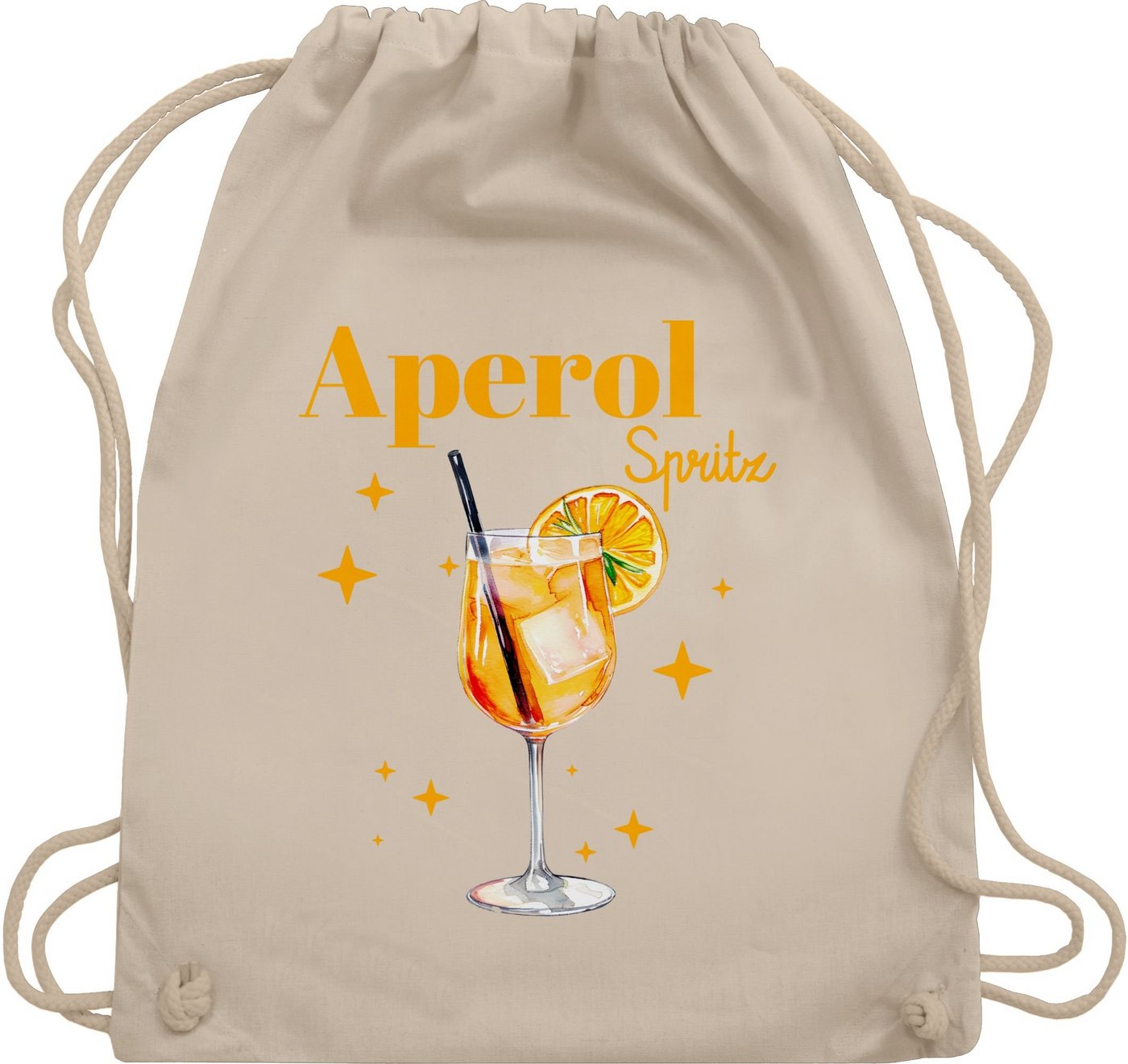 Shirtracer Turnbeutel Aperol Spritz Kostüm Aperoli Aperollin Freundin Spritztour, Karneval & Fasching von Shirtracer