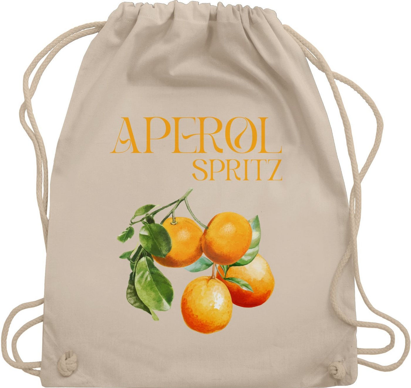 Shirtracer Turnbeutel Aperol Spritz Orangen Aperol Kostüm, Karneval & Fasching von Shirtracer