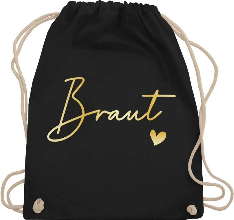 Shirtracer Turnbeutel Braut Bride, JGA Junggesellenabschied Frauen von Shirtracer