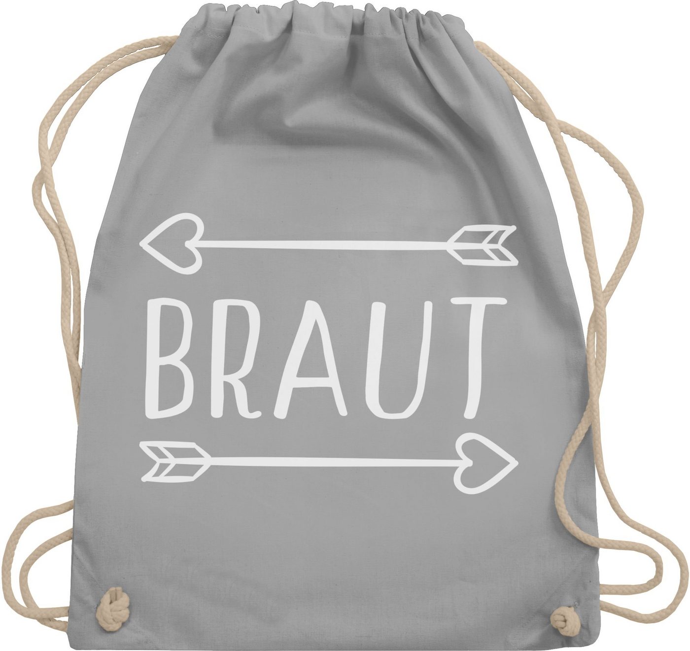 Shirtracer Turnbeutel Braut Pfeile, JGA Junggesellenabschied Frauen von Shirtracer