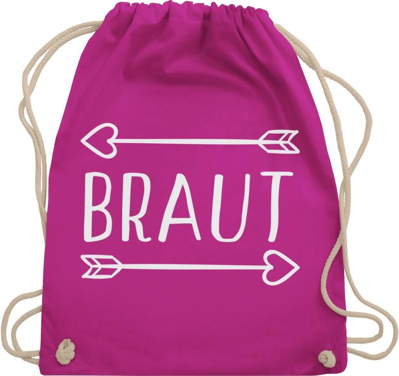 Shirtracer Turnbeutel Braut Pfeile, JGA Junggesellenabschied Frauen von Shirtracer
