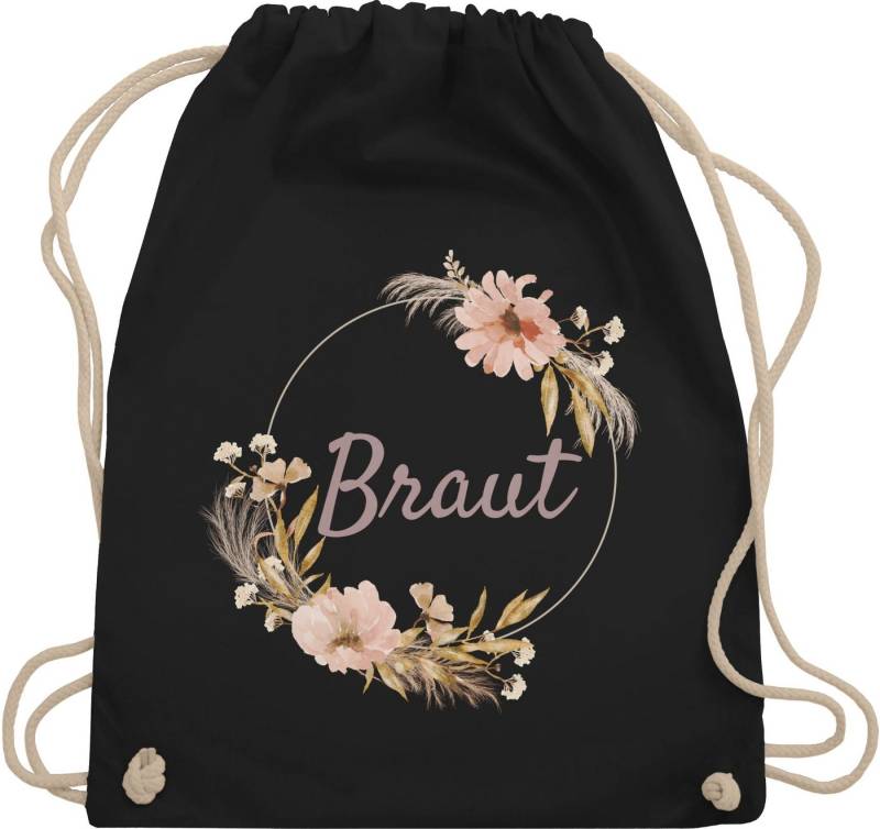 Shirtracer Turnbeutel Braut Bride, JGA Junggesellenabschied Frauen von Shirtracer