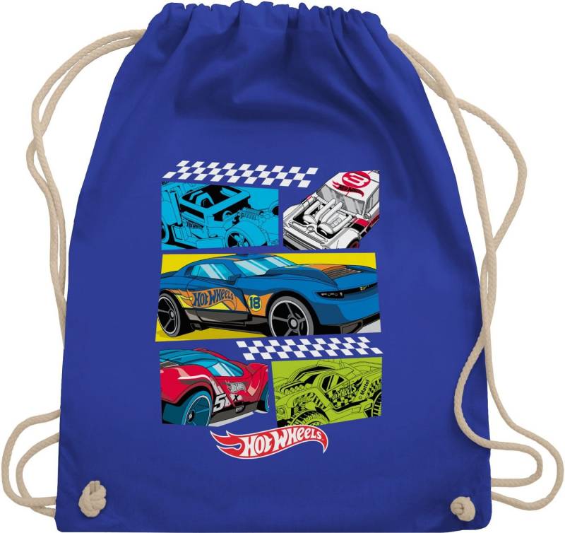 Shirtracer Turnbeutel Comic Rennautos, Hot Wheels Tasche von Shirtracer