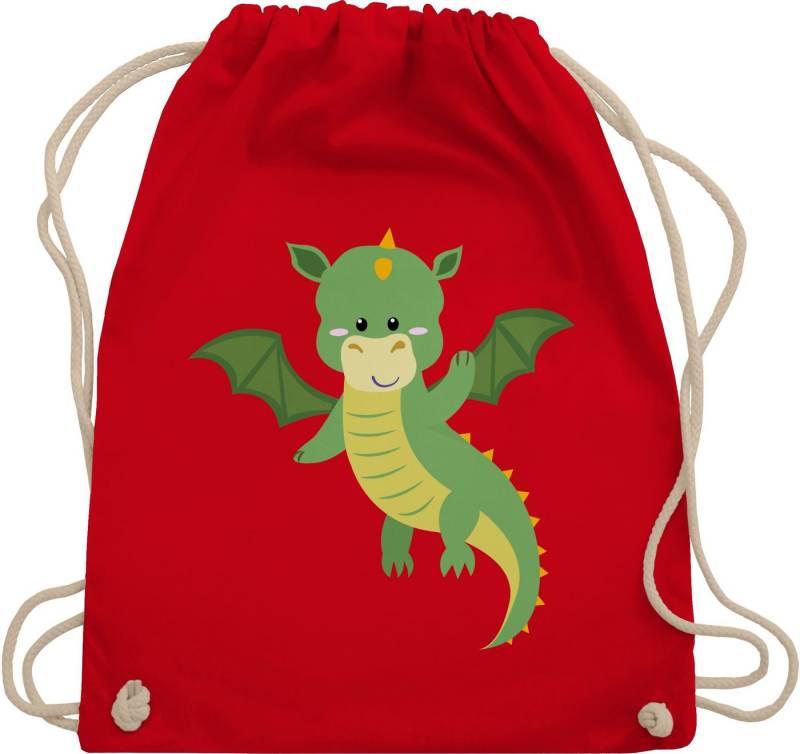 Shirtracer Turnbeutel Drache, Tiermotiv Animal Print von Shirtracer