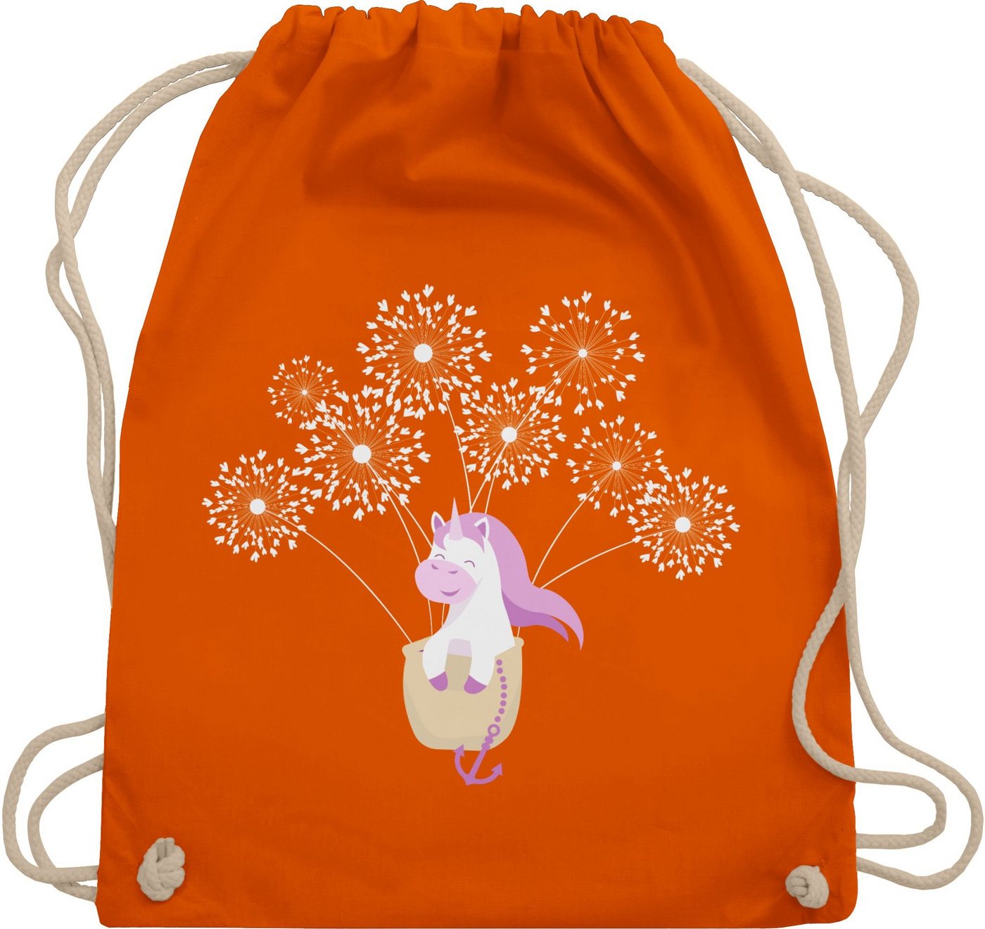 Shirtracer Turnbeutel Einhorn Pusteblume, Kinderkleidung und Co von Shirtracer