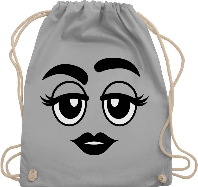 Shirtracer Turnbeutel Gruppen Kostüm M und M Gesicht m&m Gesichter I M&M Mädchen I Fastnacht, Karneval & Fasching von Shirtracer